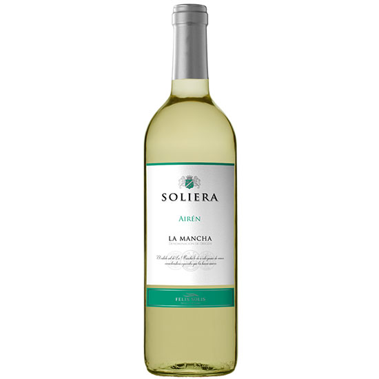 Rượu Vang trắng Tây Ban Nha Soliera La Mancha Airen 750ml