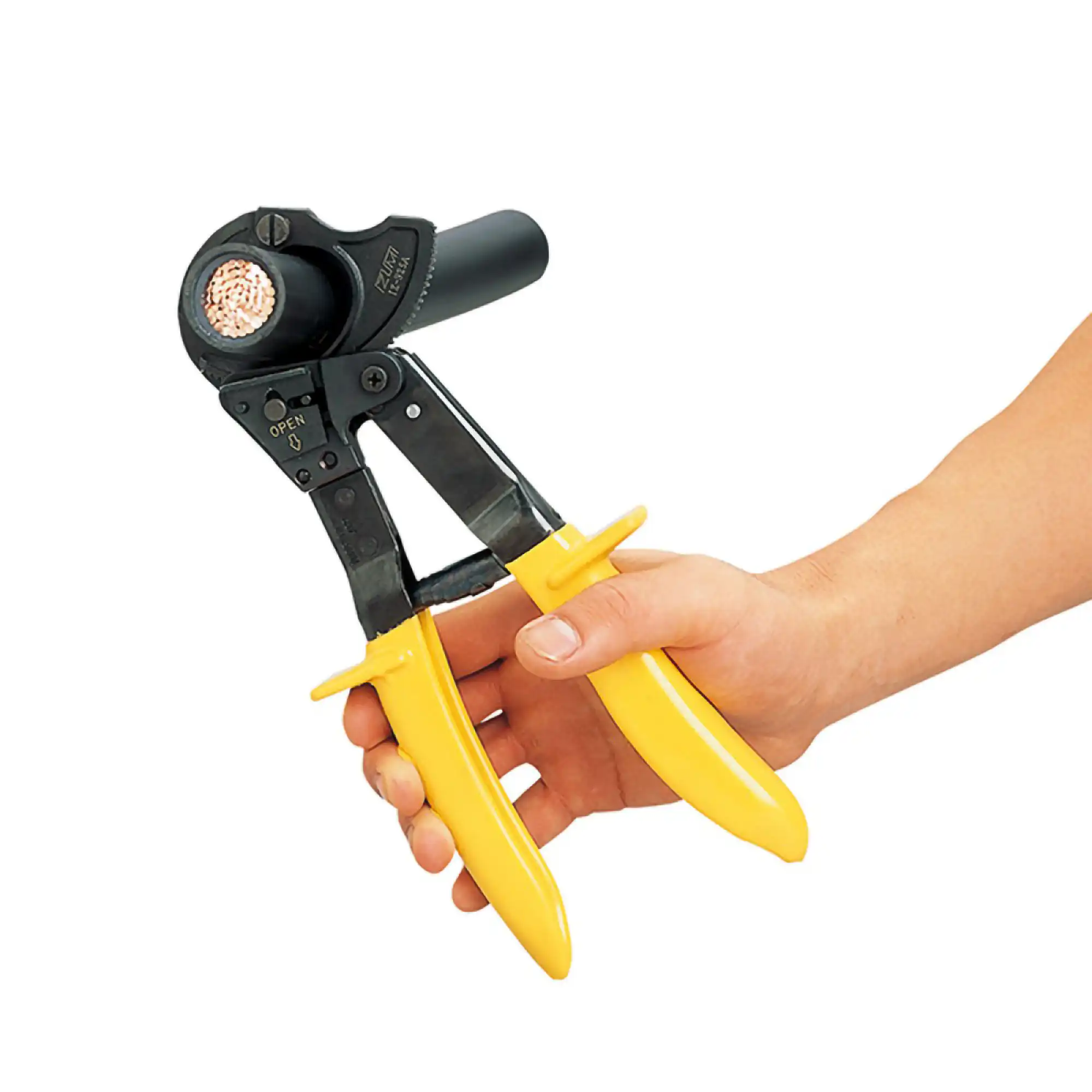 Kìm cắt cáp bánh cóc Izumi IZ-325A – Cắt cáp đồng đến 325 mm²