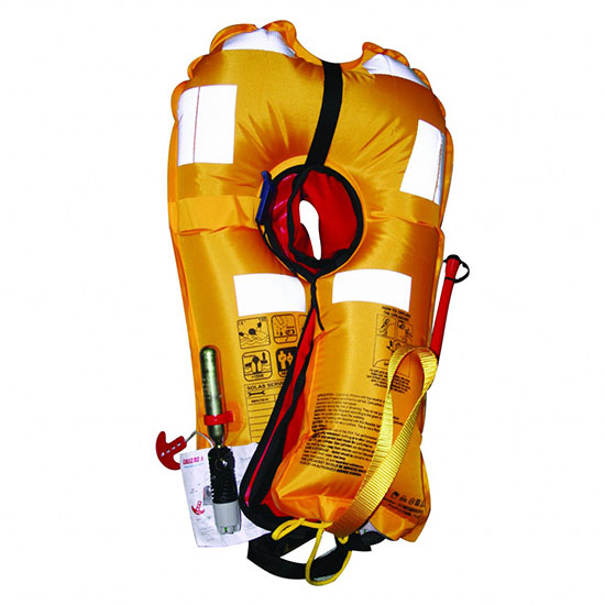 Áo phao cứu sinh bơm hơi tự động Lalizas Lamda 150N 71107 — ảnh 4