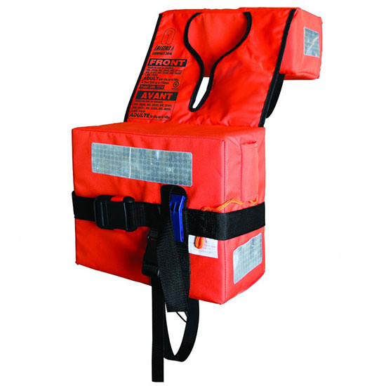 Áo phao cứu sinh dạng xốp có thể gập gọn 146N LALIZAS 72214 — ảnh 4