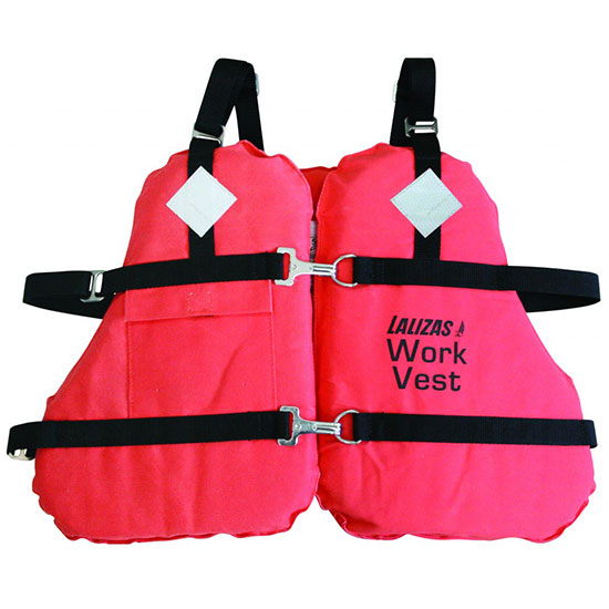 Áo phao làm việc dạng xốp 3 mảnh 50N LALIZAS 71144