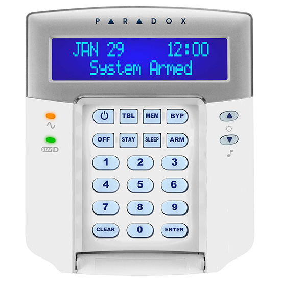 Bàn phím LCD phân vùng kép 32 ký tự PARADOX K32LCD+