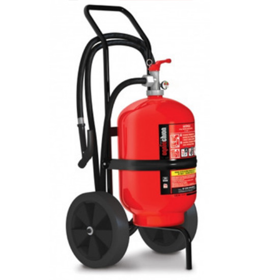Bình chữa cháy xe đẩy bột ABC 25kg Ger-Vina GV-25ABC