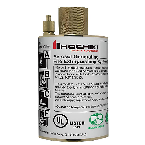 Bình chữa cháy khí sạch 100gr Hochiki FNX-100S