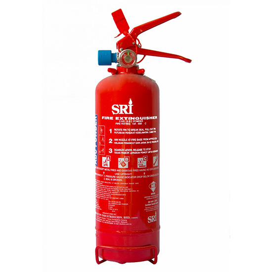 Bình chữa cháy xách tay 2kg bột ABC SRI FEX132-MS-020-RD