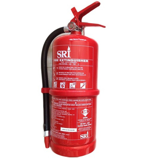 Bình chữa cháy xách tay 4kg bột ABC SRI FEX132-MS-040-RD