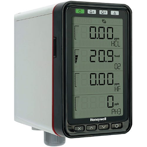 Đầu dò khí đa năng 4 trong 1 cố định Honeywell Midas-M