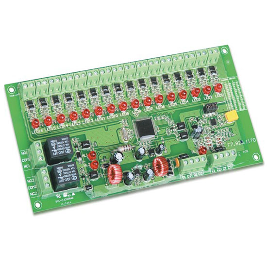 Module giao tiếp 2 ngõ ra rơle và 1-16 ngõ vào GST DI-9309