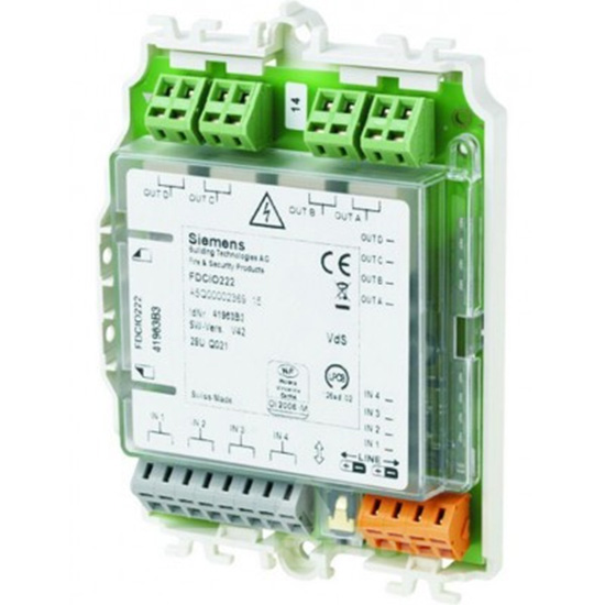 Module Giám Sát 4 Ngỏ Vào Loại Địa Chỉ Siemens FDCI222: Giải Pháp An Toàn Hiện Đại