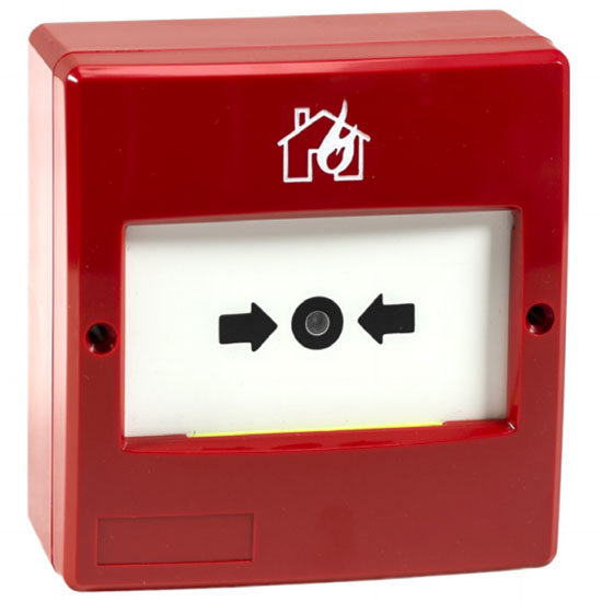 Nút nhấn khẩn địa chỉ tích hợp mạch cách ly Detnov MAD-450-I