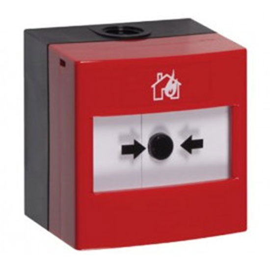 Nút nhấn khẩn báo cháy lắp ngoài trời DETNOV PCD-100WP