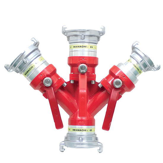 Ba chạc chia nước chữa cháy TOMOKEN 21-3VNI-65A