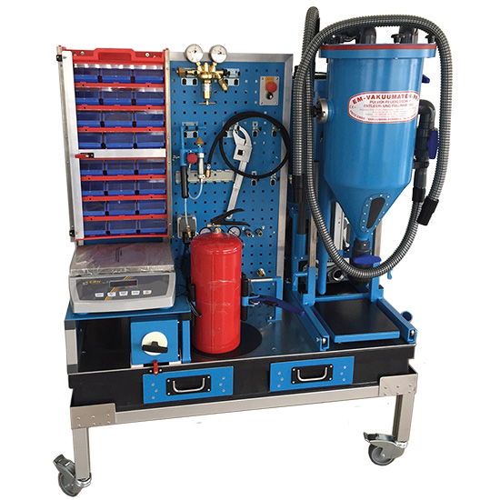 Thiết bị nạp bình chữa cháy đa năng di động MSS-P-III