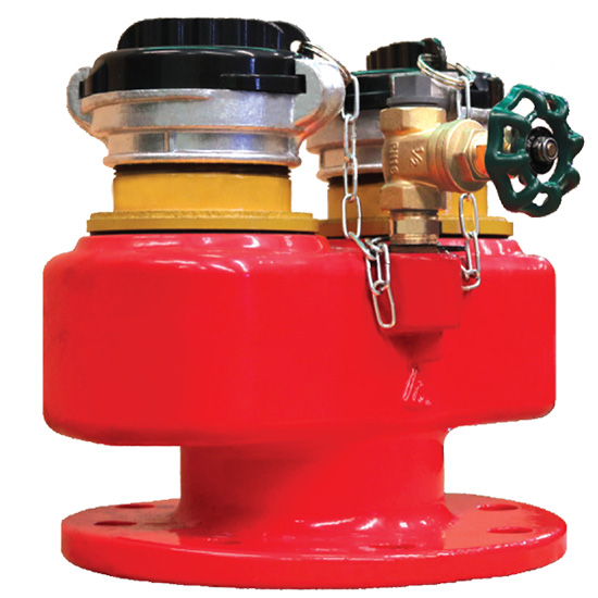 Trụ tiếp nước PCCC DN100 2 cửa ra ShinYi FHFA-0100