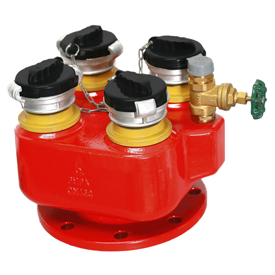 Trụ tiếp nước PCCC DN150 4 ngõ ra ShinYi FHFA-0150