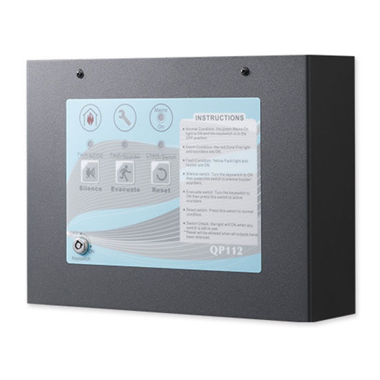 Tủ trung tâm báo cháy thường 1 Zone HORING QP112