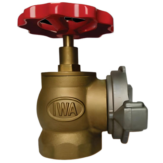 Van góc đồng ngàm nhôm DN50 TOMOKEN 06-VN-5090B