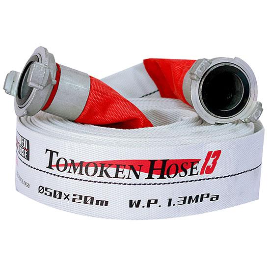 Vòi chữa cháy TOMOKEN D50x30mx1.3Mpa kèm khớp nối GOST