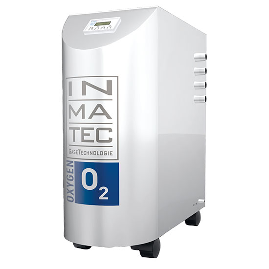 Máy tạo oxy di động INMATEC IMT POC 010 công suất 10l/phút và độ tinh khiết lên đến 93%