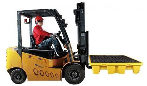 Sàn nhựa chứa phuy chống tràn dầu SYSBEL SPP101 loại 2 phuy — ảnh 7