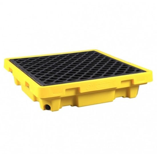 Sàn nhựa chống tràn dầu Poly chứa 1 phuy dung tích 42 lít SYSBEL SPP401