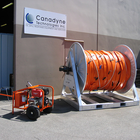 Tang cuốn phao quây dầu tràn Canadyne BoomReel 84144H