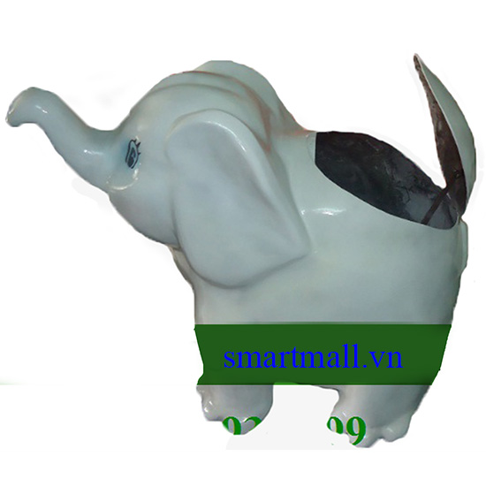 Thùng rác composite hình con voi TATEKSAFE-NTCV