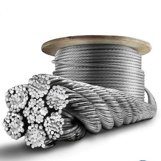 Cáp thép chống xoắn 35W x 7 dùng cho cơ cấu nâng hạ KONDOTEC