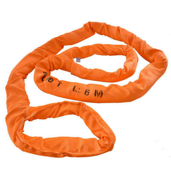 Cáp vải bản tròn hai đầu mắt 15 tấn 18 mét RSEY-15T18M