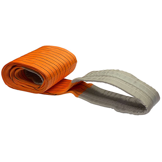 Dây cẩu hàng bản dẹt bằng polyester 12 tấn dài 14 mét W12T14M