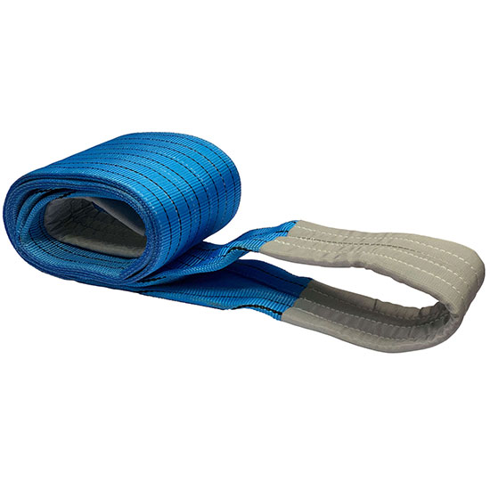 Dây cẩu hàng bản dẹt bằng polyester 8 tấn dài 4 mét W8T4M