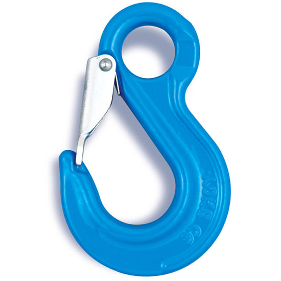 Móc cẩu lưỡi gà lỗ tròn tải trọng 10 tấn YOKE X-044/S-16