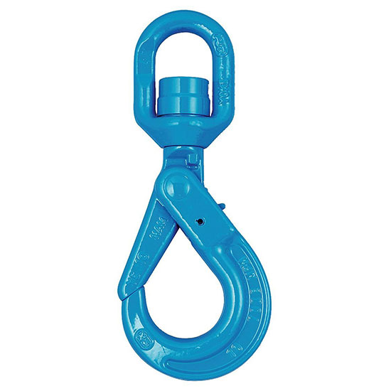 Móc cẩu xoay tự khóa 4 tấn YOKE X-027N-10 (cổ xoay vòng bi)