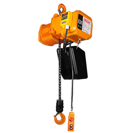 Palăng xích điện treo cố định 500kg 1 cấp tốc độ DAESAN DST-0.5S