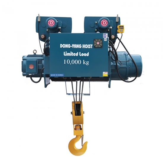 Palăng cáp điện dầm đơn 10 tấn 12m Dongyang DY10-M12MH