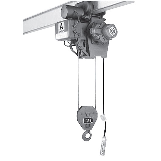 Palăng cáp điện di chuyển dầm đơn 3 tấn 12m Hitachi 3HAM-T65