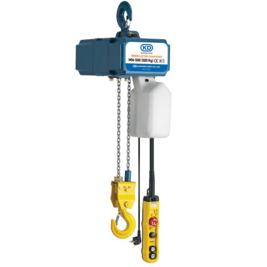 Palăng xích điện 1 pha 500kg KUKDONG MN-500