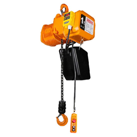 Pa lăng xích điện treo cố định 2 tốc độ 1000kg DAESAN EDST-1S