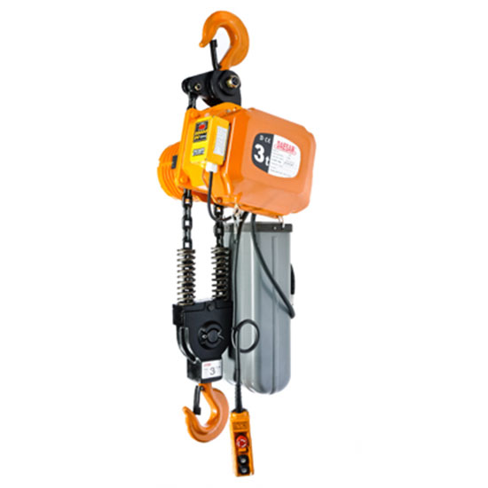 Palăng xích điện cố định 3 pha 1 tốc độ 3 tấn DAESAN DSA-3W