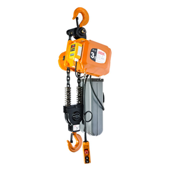Palăng xích điện cố định 3 pha 2 tốc độ 3 tấn DAESAN EDSA-3W