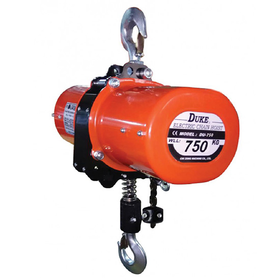 Palăng xích điện cố định 750kg 5m DU-750