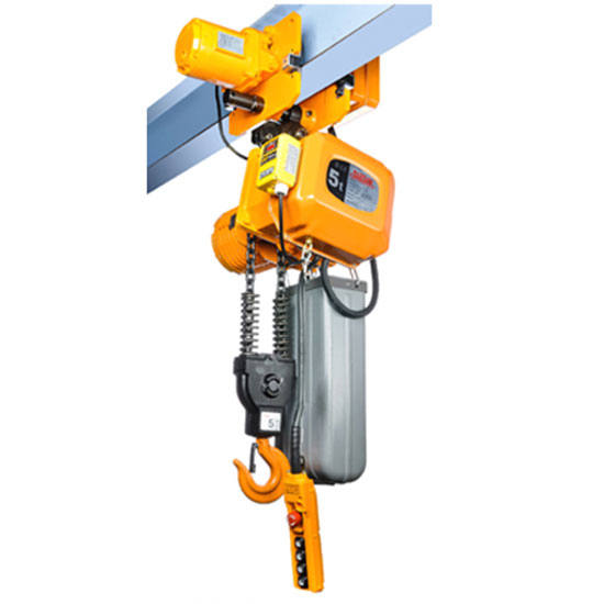 Palăng xích điện di chuyển dầm đơn 3 pha 1 tốc độ 7.5 tấn DAESAN DSM-7.5W