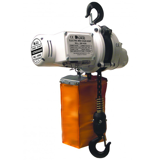 Palăng xích điện mini 250kg 5m DU-825