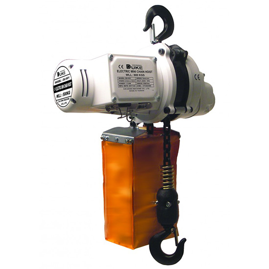 Palăng xích điện mini 500kg 5m DU-901