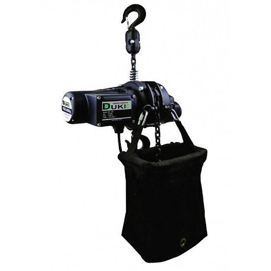 Palăng xích điện treo ngược 1 pha 1000kg DUKE DH-1000