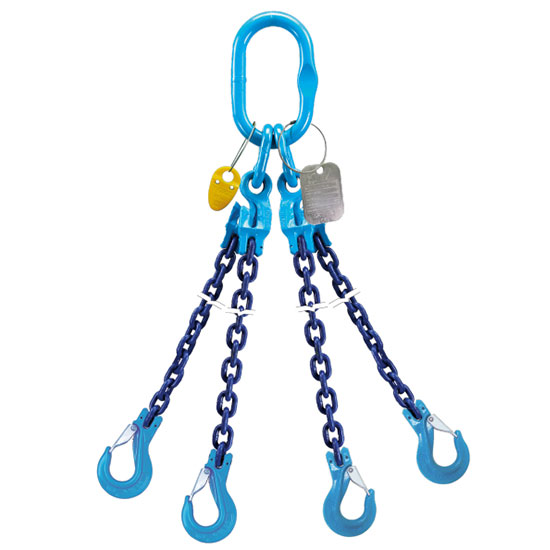 Sling xích 4 chân tải trọng 14100kg YOKE XQA-13