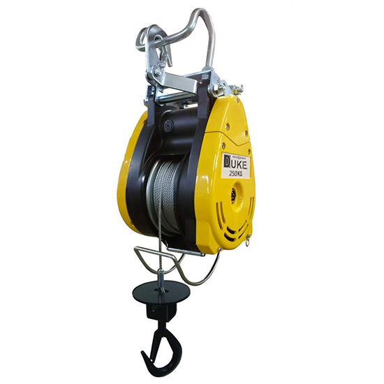 Tời cáp điện treo 250kg 60m DU-250A