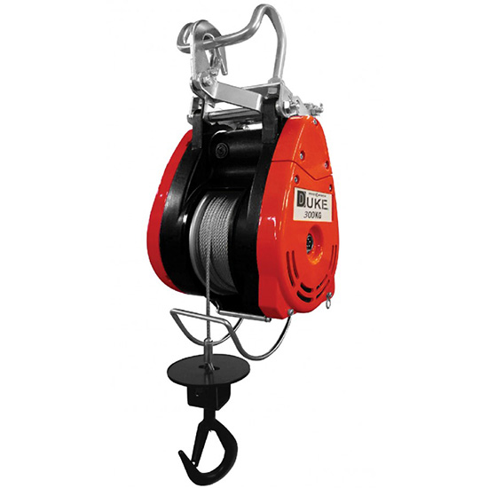 Tời cáp điện treo 300kg 60m DU-300A