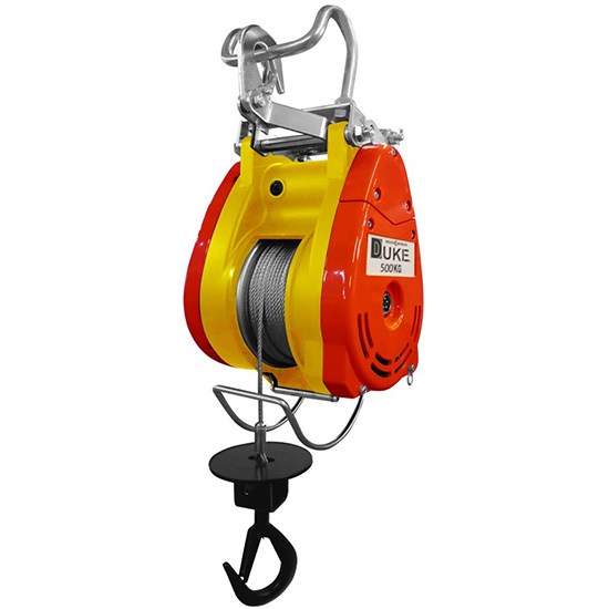 Tời cáp điện treo 500kg 30m DU-500A