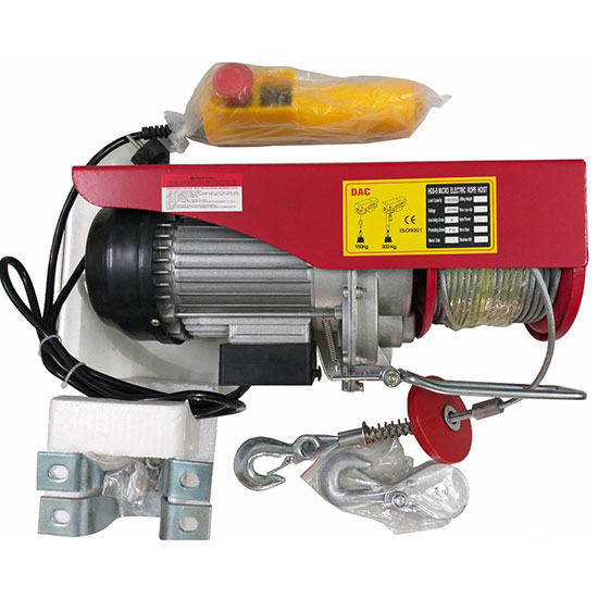 Tời cáp điện 1200kg DAC PA-1200